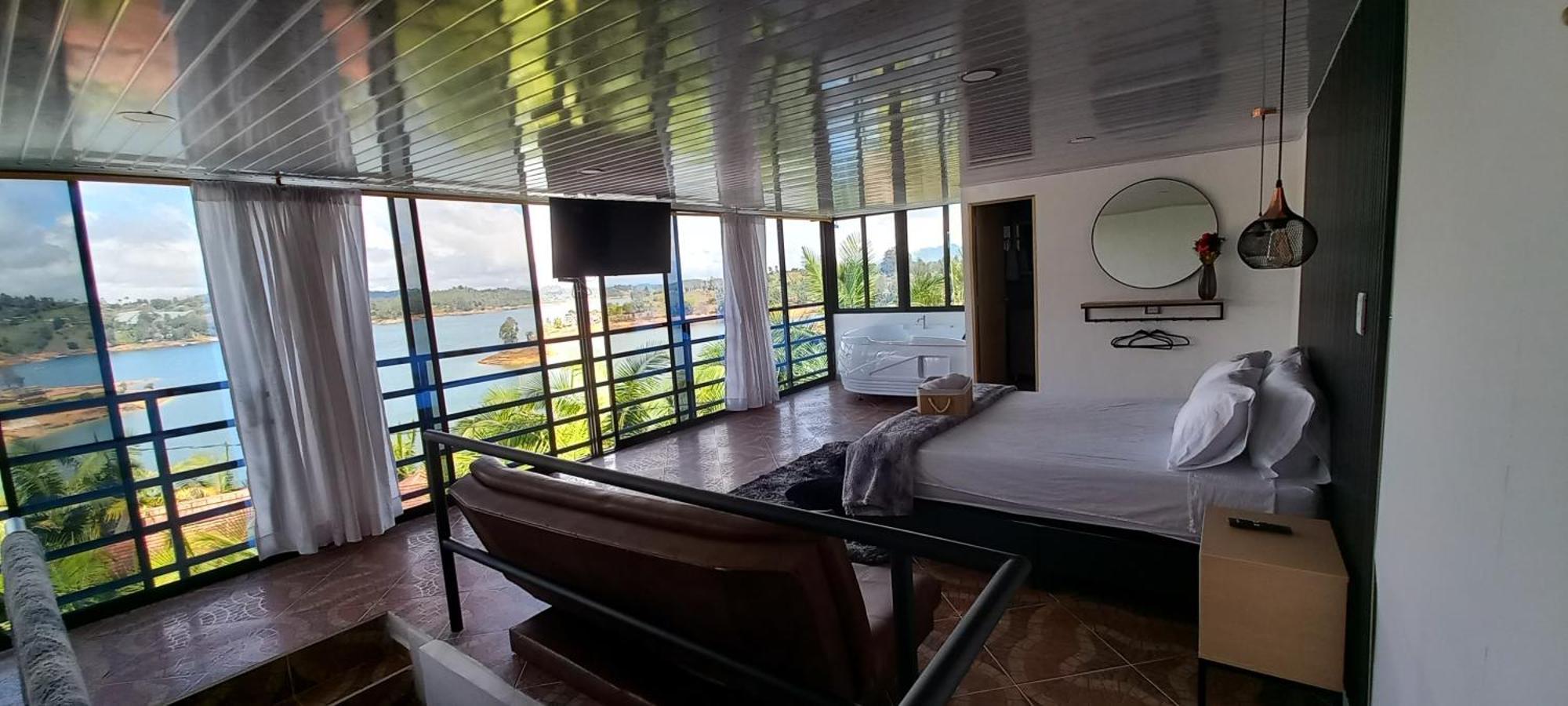 Hotel Mirador Cielo Blue El Penol  Dış mekan fotoğraf