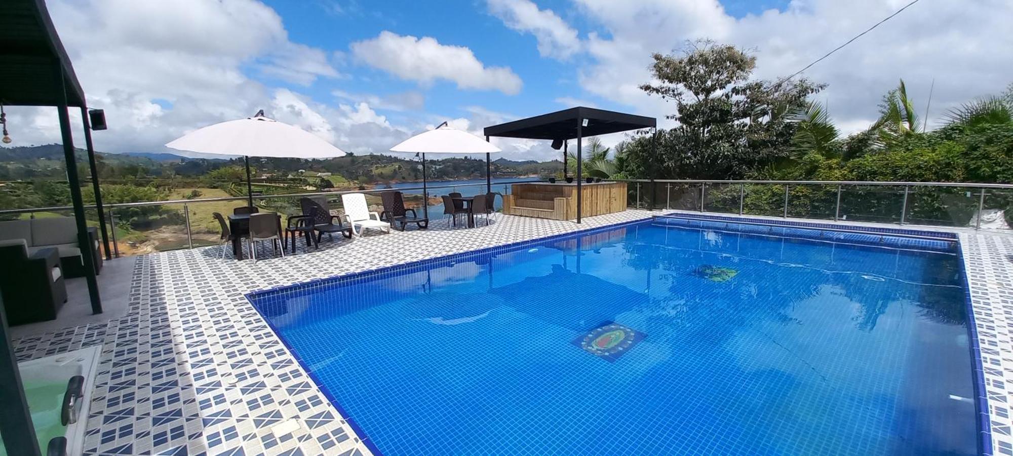 Hotel Mirador Cielo Blue El Penol  Dış mekan fotoğraf